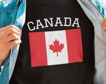 Canada Flag Shirt, Proud to be Canadian Shirt, Happy Canada Day Tee, Canada Shirt, Canada Flag Tee