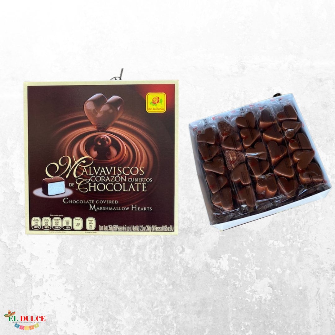 De La Rosa Chocolate Covered HEART SHAPED Marshmallows Etsy