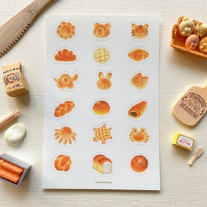 Bread sticker sheet