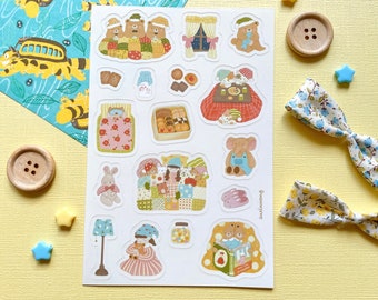 Pajamas Party sticker sheet