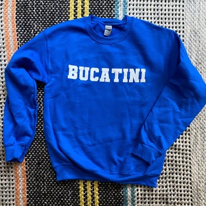 Bucatini Crewneck Sweatshirt // Pasta University // Unisex Style