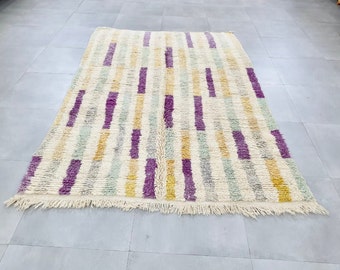 WOONKAMER RUG, Marokkaans tapijt, Marokkaans tapijt, vintage Marokkaans tapijt, handgemaakt tapijt, Marokkaans tapijt