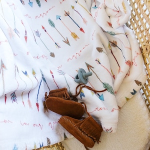 Raising Arrows-Biblical Children&#39;s Blankets-An Arrow In Our Quiver-Psalms 127:3-5-Christian Baby/Kids Blanket
