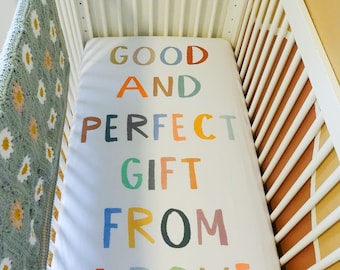 Crib Sheet - Good and Perfect Gift