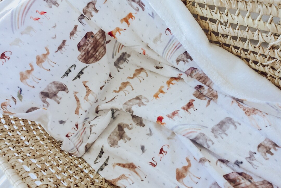 Noah Blanketbiblical Children's Blanketsnoah's Arkgenesischristian