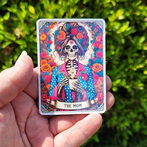 De moeder Tarot Card, flexibele magneet, 40oz Tumbler, Cup magneet, cadeau voor jou, cadeau voor haar, cadeau voor hem
