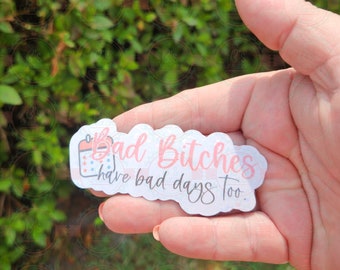 Bad Days Flexible Magnet,40oz Tumbler, Cup Magnet,
