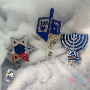 Hanukkah Inspired Badge Reels