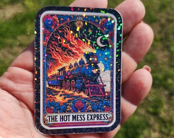 Hot Mess Express Tarot-Karten-flexibler Magnet, Becher-Tassen-Dekor