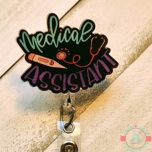 Carrete de insignia de asistente médico