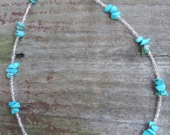 Turquoise Beaded Necklace