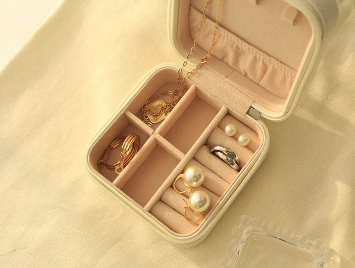 Personalized Travel Jewelry Case Perfect Bridesmaid Gifts Etsy