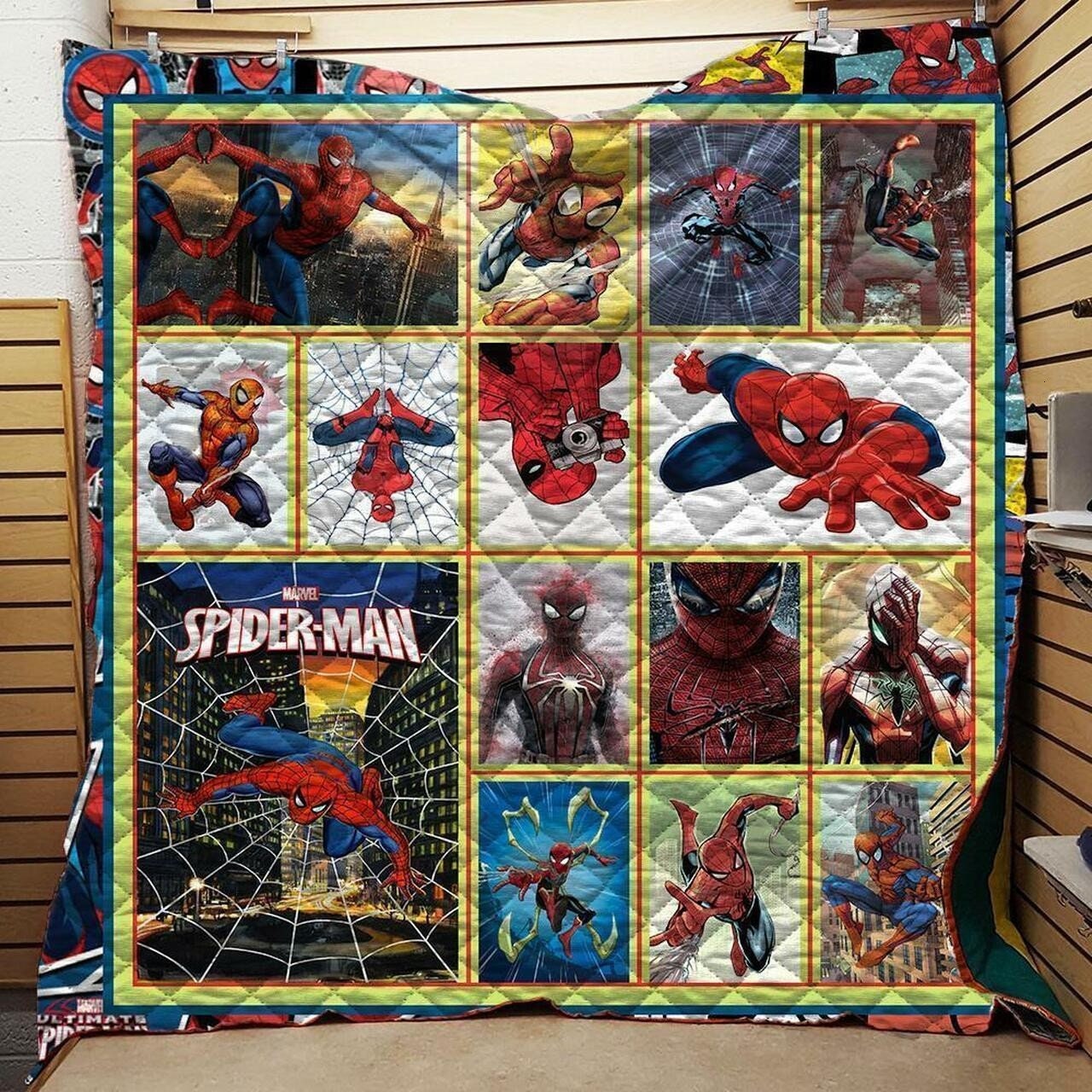 Amazing Spiderman Quilt BlanketGift For Spider Man FansGift Etsy
