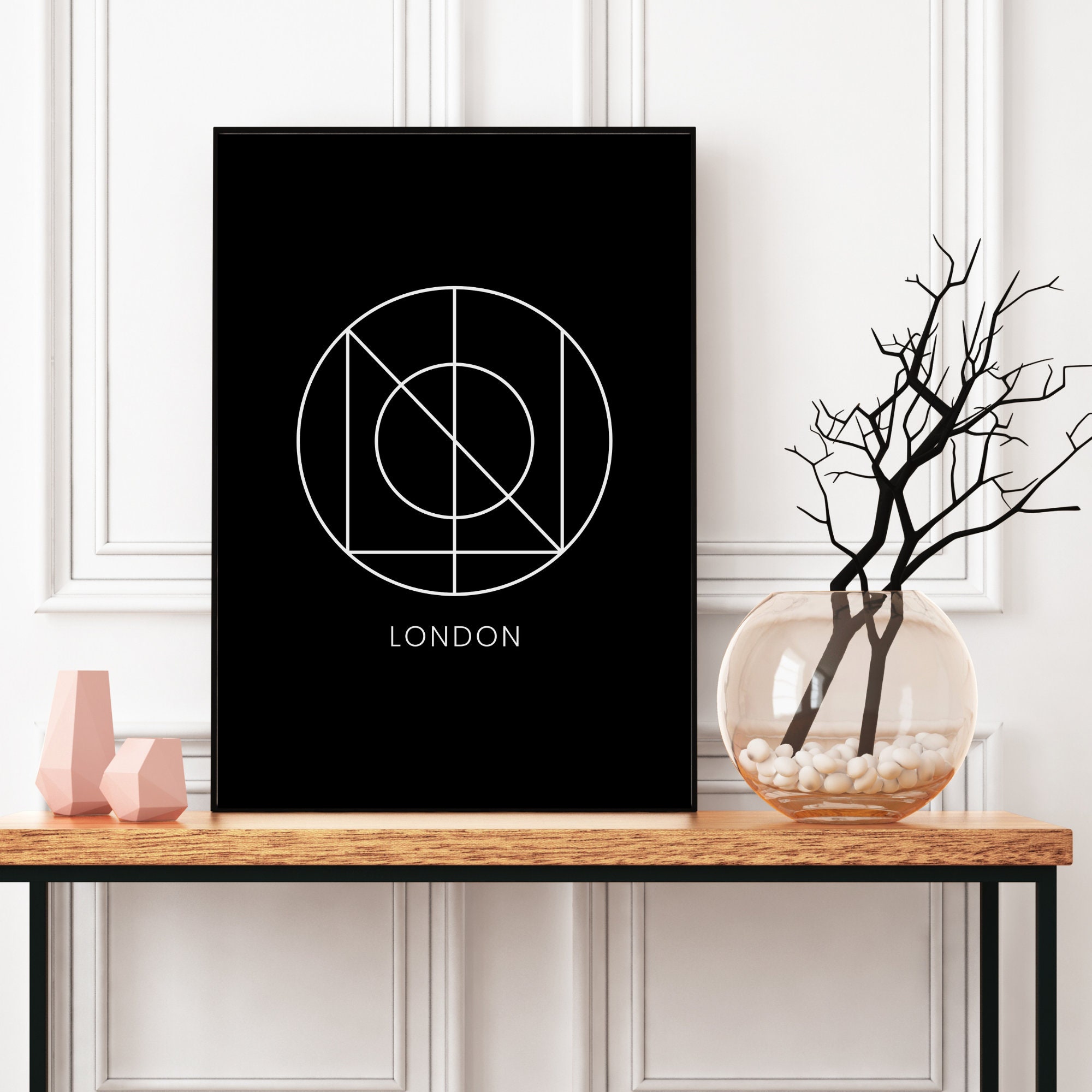 London Wall Art London City Print London Poster Print City | Etsy