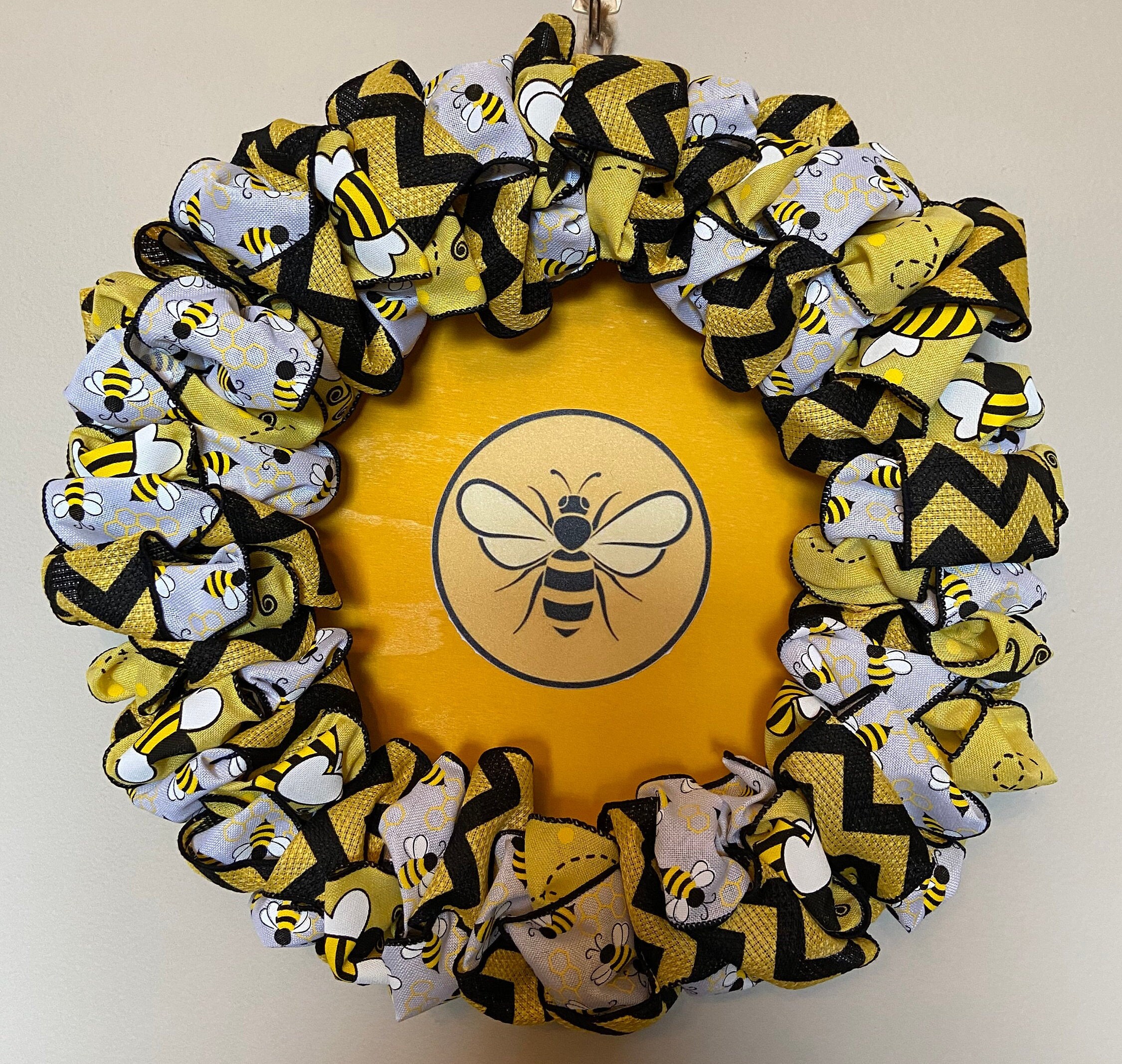 Honey Bee 12 Wreath Etsy