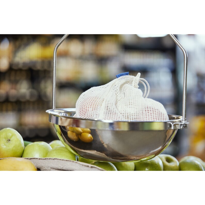 Reusable Produce Bags Bulk Food Bags 6pack Assorted Etsy