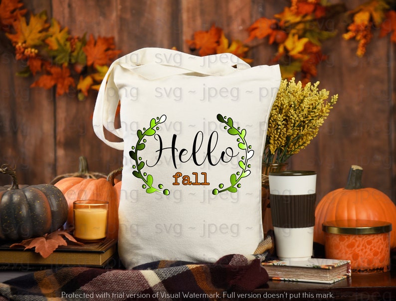 Hello Fall Sublimation- PNG Digital Download - Etsy