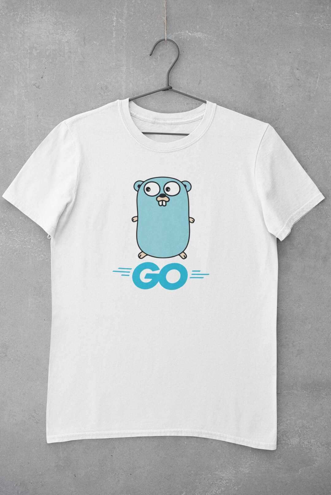 Golang Gopher Tshirt Golang Gopher Tshirt