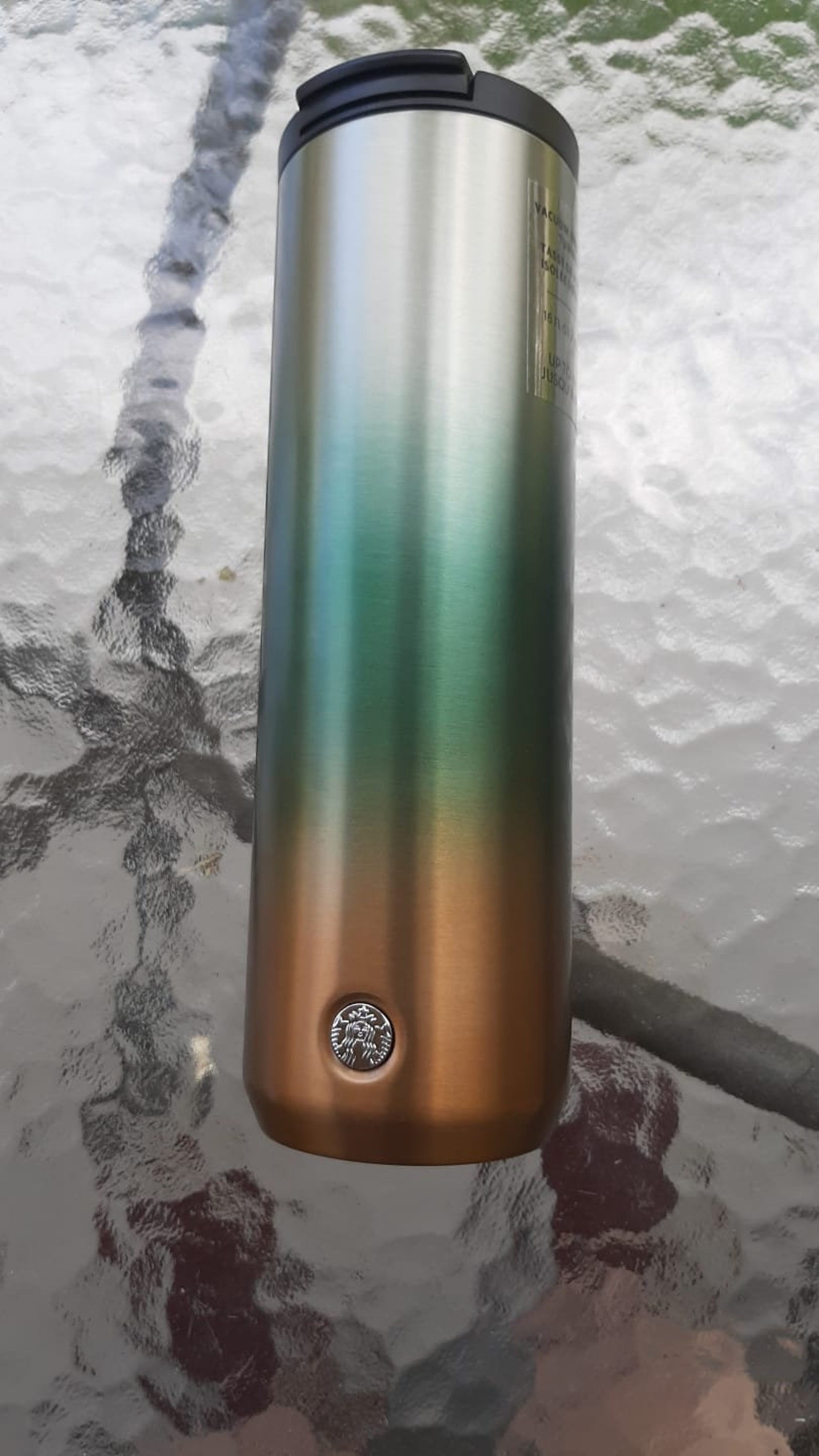 Starbucks Vacuum Insulated Stainless Steel Traveler Tumbler Etsy