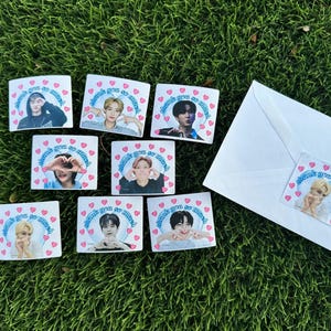 Stray Kids Danke Mail Papieraufkleber