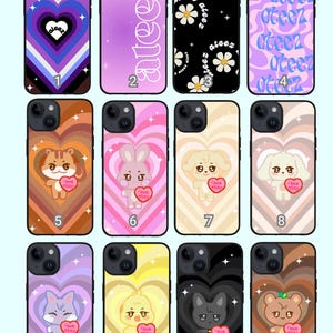 Capa de celular inspirada em Ateez