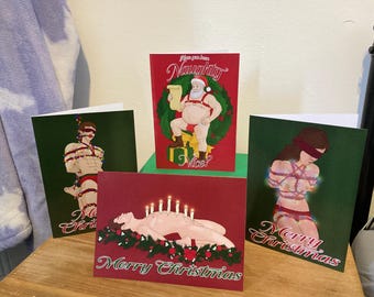LGBT Nude Christmas Cards