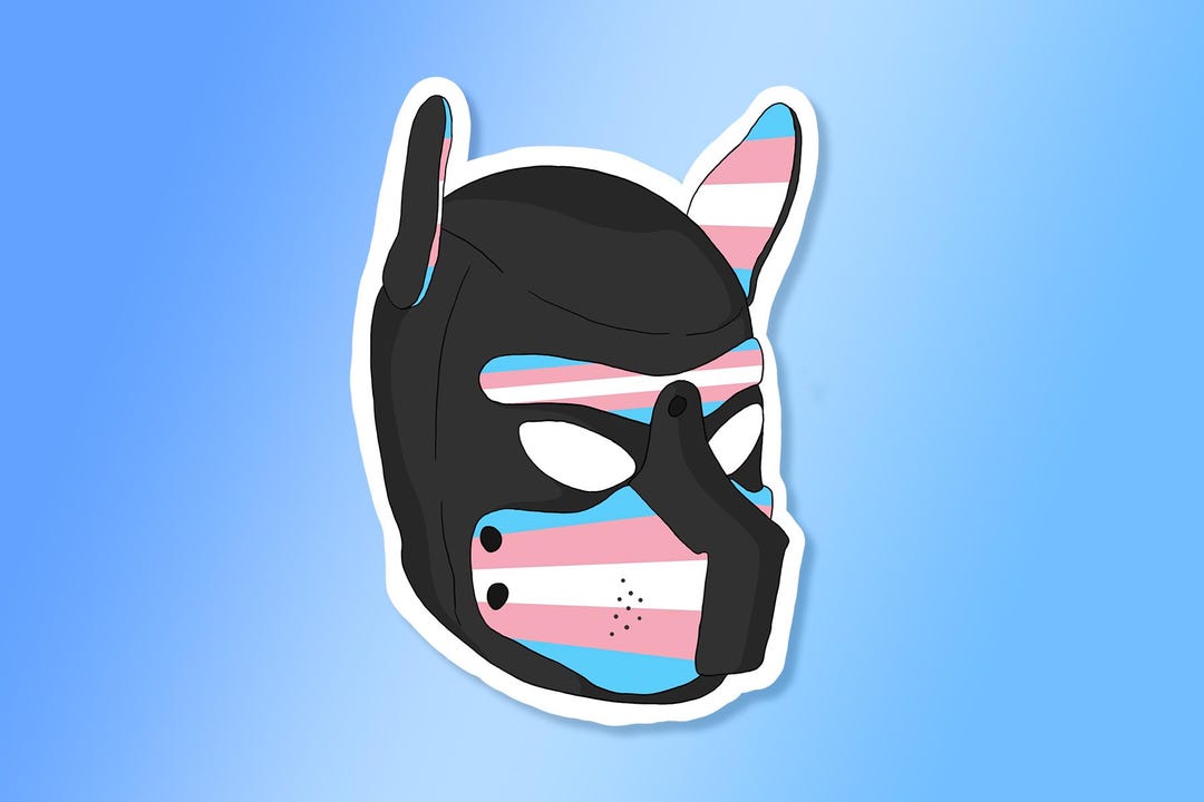 Pup Hood Pride Stickers - Etsy
