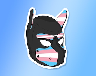 Pup Hood Pride Stickers