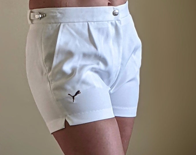 Original NOS 1970's Puma Tennis Shorts Women's Size 4