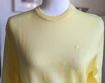 Deadstock French Designer Montagut Lambswool Sweater Size M