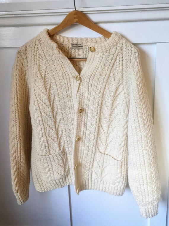 Vintage aren kint cardigan écru Vintage aren kint cardigan écru