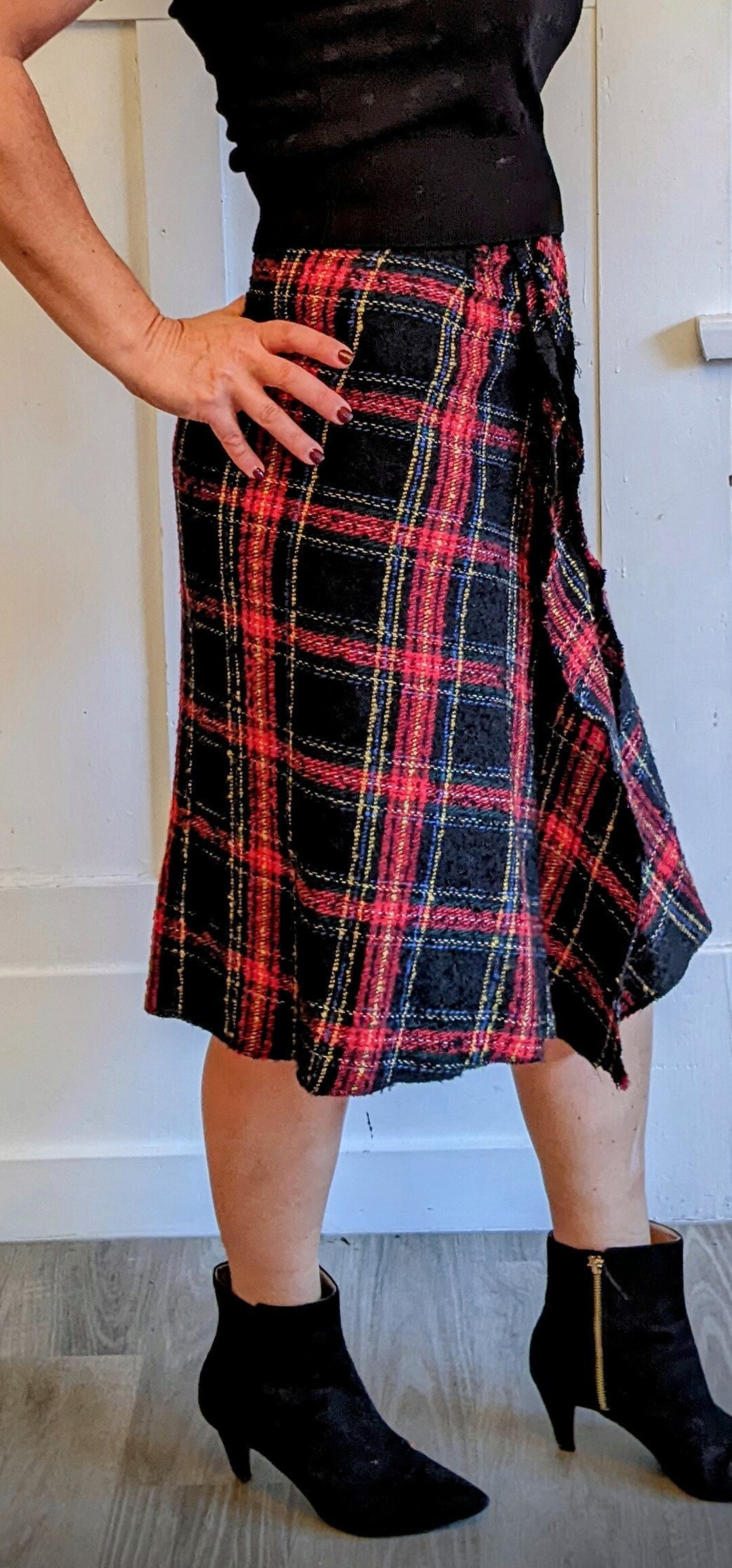 Vintage 90's Tartan Skirt Size 4-6 Canada