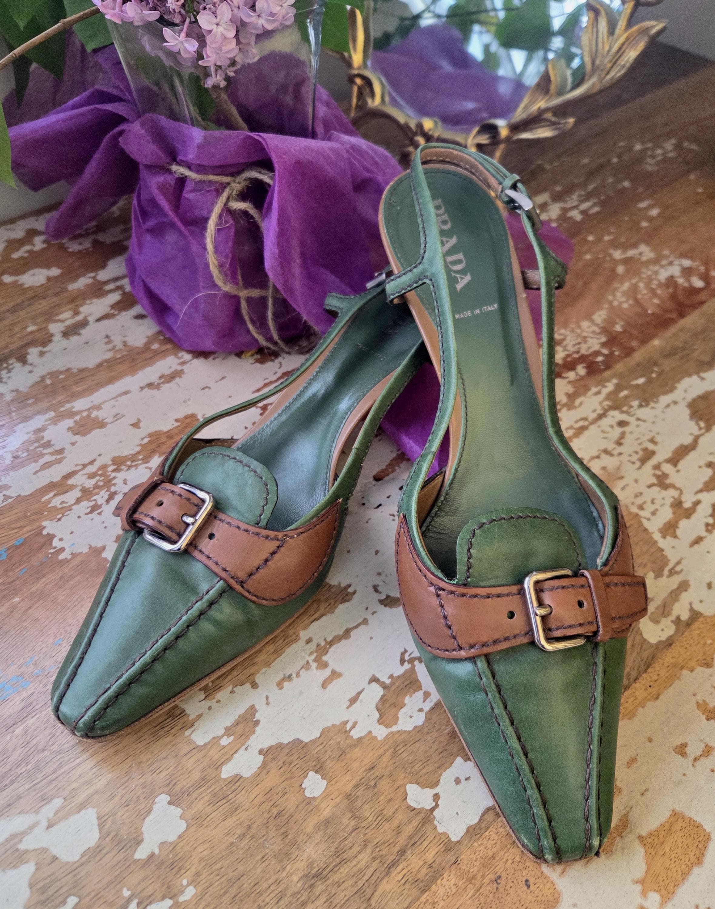 Vintage Prada Sandals - Etsy