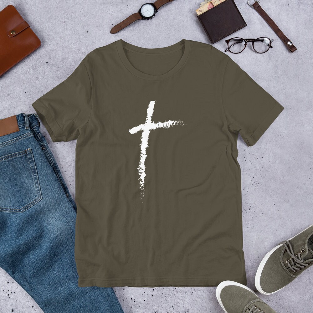 Christian Cross Shirts for Men & Women Clothing in Assorted Etsy UK