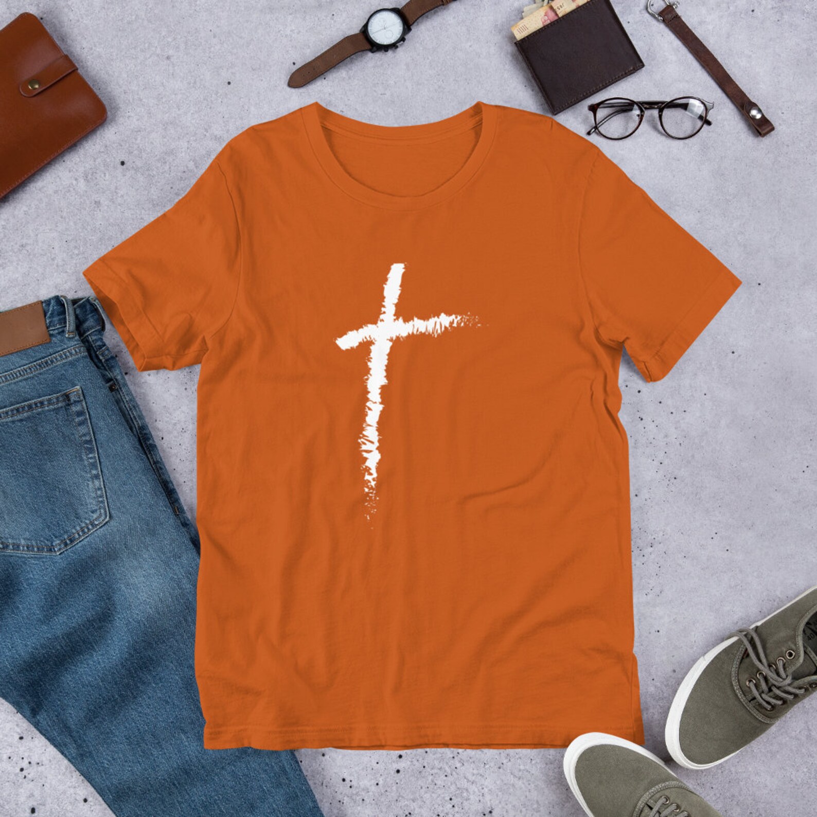 Christian Cross Shirts for Men & Women Clothing in Assorted | Etsy