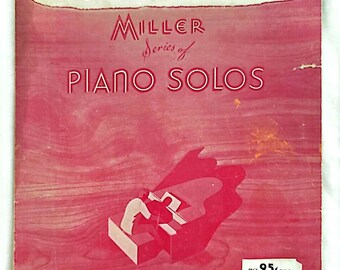 Doll Dance sheet music miller seriesof Piano Solos   1926