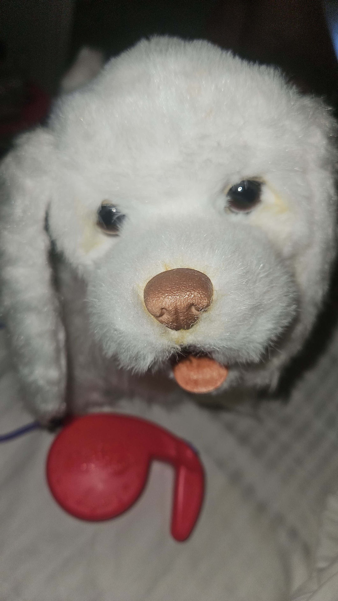 Buy Furreal Friends Gogo My Walking Puppy White Plush Dog 2000's Leash  Online in India