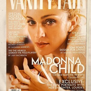 美品 MADONNA マドンナ 表紙雑誌 2007年 Vanity Fair（US雑誌
