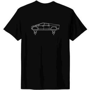 Cyber truck with rocket thruster T-Shirt