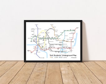 York Students' Underground Map