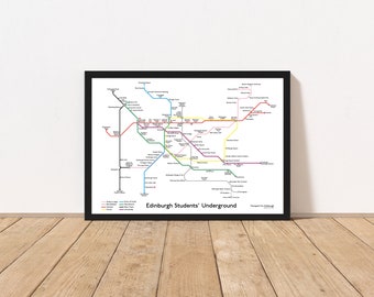 Edinburgh Students' Underground Map