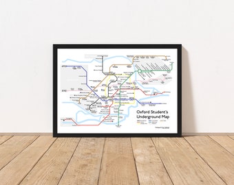 Oxford Student's Underground Map