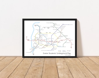 Exeter Students' Underground Map