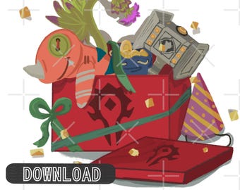 World of Warcraft Birthday Card: Horde Gift (Digital Download)