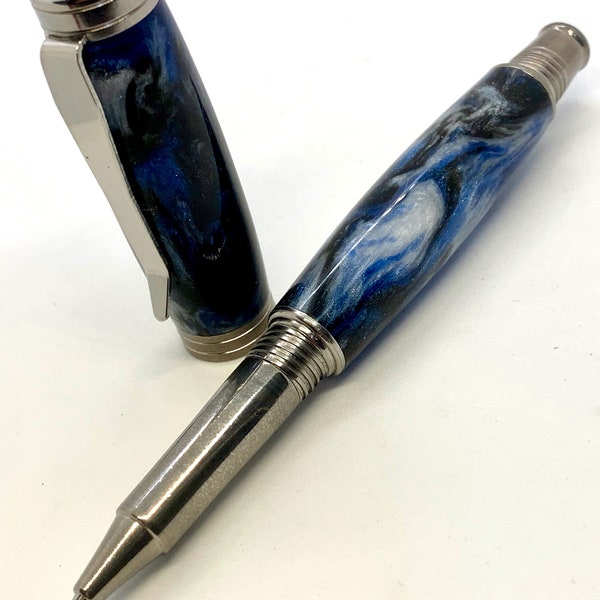 Custom Handmade Stainless Steel Rollerball Pen