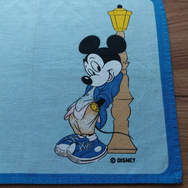 Mickey Mouse Napkin Etsy