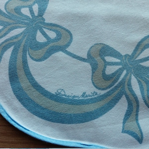 Vintage printed cotton table mat, vintage napkin, vintage collectible textile , retro Housewarming (E5)