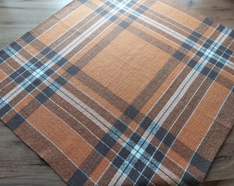 Finlayson Finland vintage square table mat , Vintage brown table mat , vintage placemats, Vintage Finnish table decor, Scandinavian (E5)