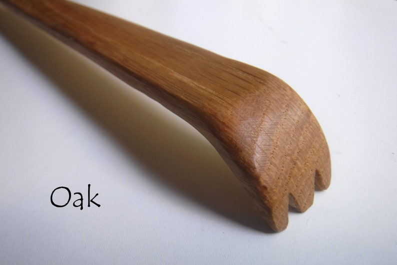 Wooden Back Scratcher Solid Oak or Walnut Handmade in the UK Etsy