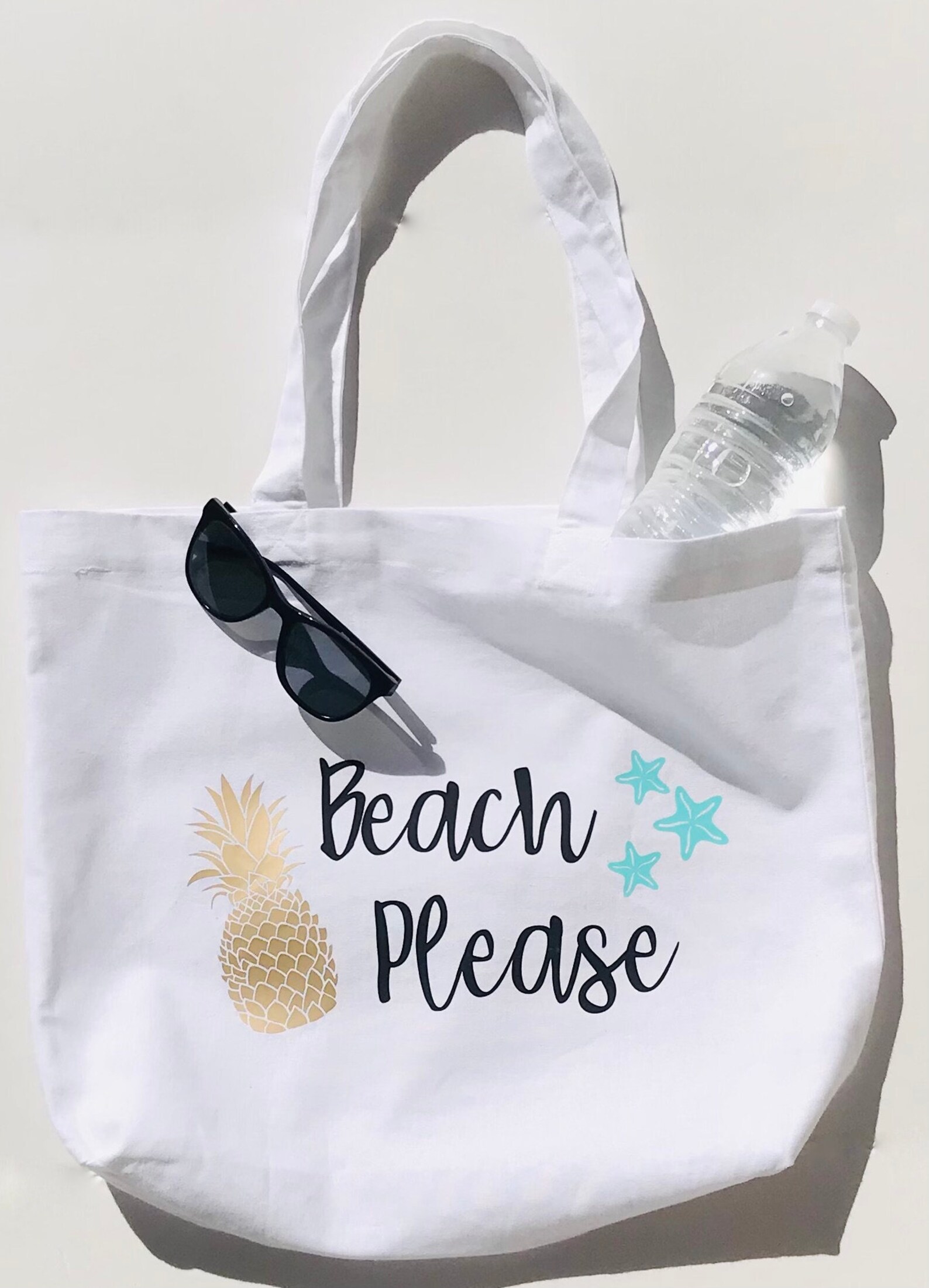 Beach Tote Bag Vacation Gift Beach Bag Summer Etsy